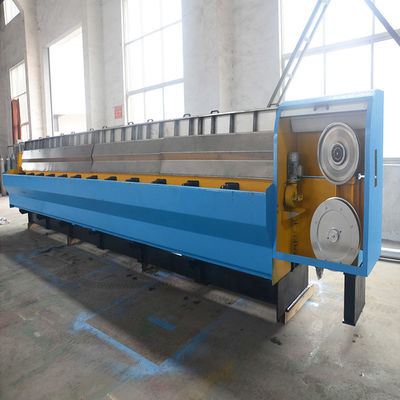 İyi bir fiyat. Bakır Tel Çekim Makinesi 450-13D Bakır Çubuk Çökme Makinesi 8.0mm Bakır için Annealer ile çevrimiçi