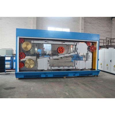 İyi bir fiyat. Yüksek Hızlı Bakır Çubuk Çöpeleme Makinesi Sürekli Annealing Double-Spooler Alım Yükleme çevrimiçi