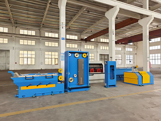 İyi bir fiyat. Yüksek Verimlilikli Aracı Bakır Tel Çekme Makinesi 1800m/min çevrimiçi