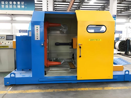 630-1250 Kantilever Tek Dönüşümlü Düzme Makinesi Tel ve Kablo Ekipmanı İşleme Düzme Makinesi